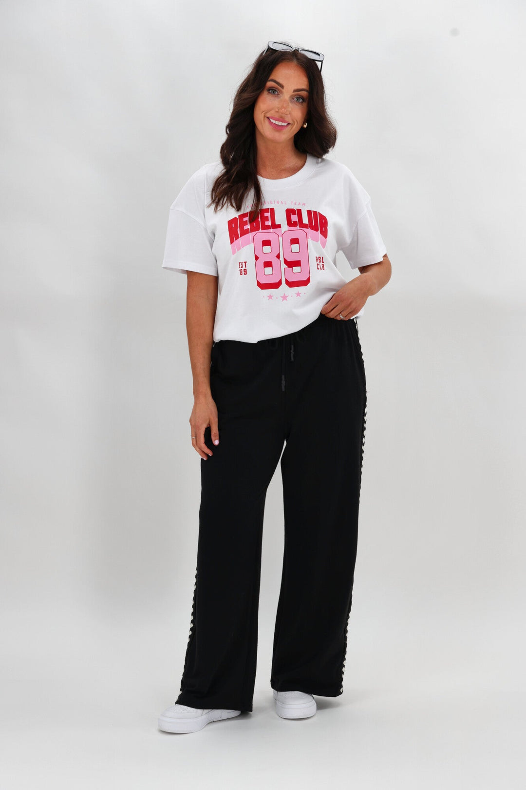 Rebel Club Trackside Pant Black