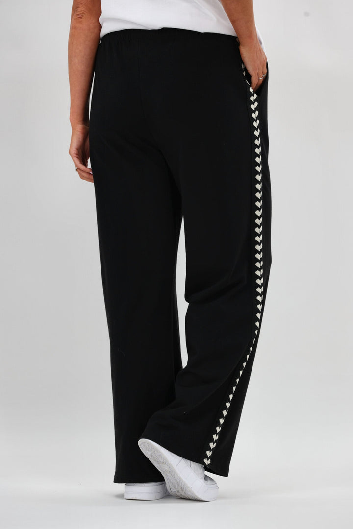 Rebel Club Trackside Pant Black