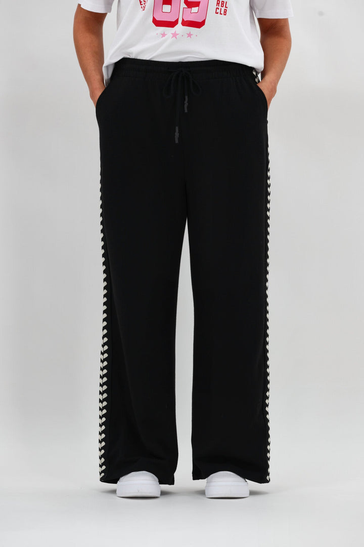 Rebel Club Trackside Pant Black