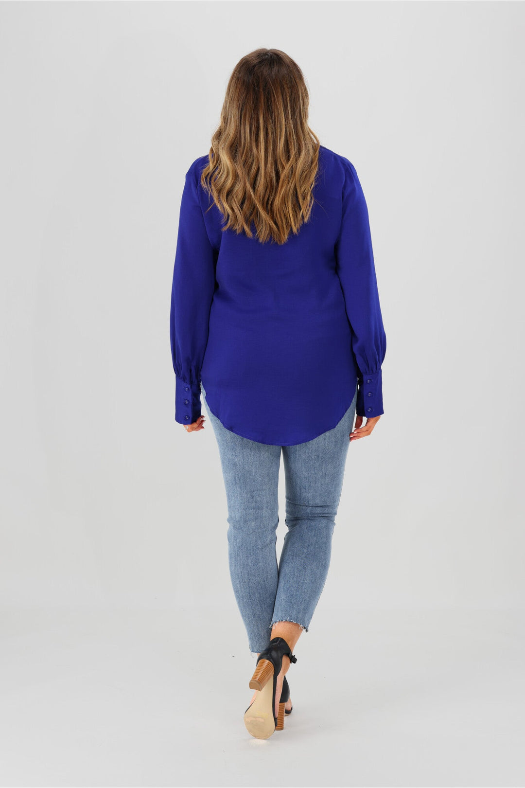 Roseason Farah Blouse Blue