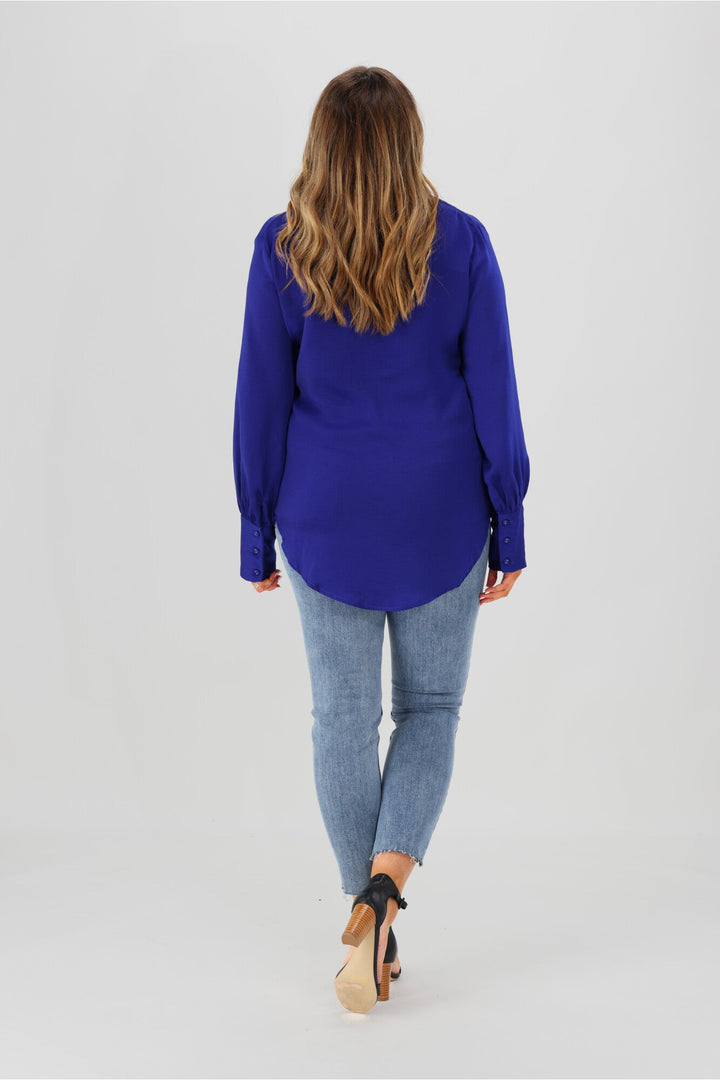 Roseason Farah Blouse Blue