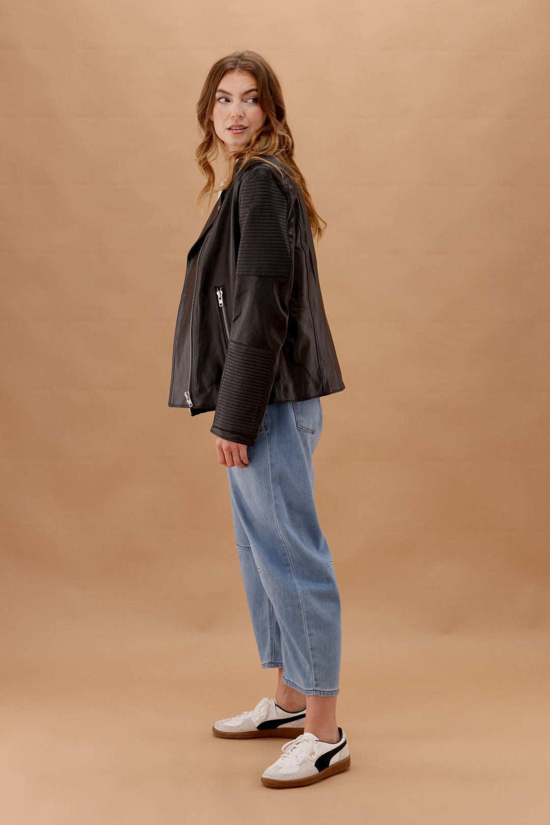 Wakee Barrel Jean Light Blue