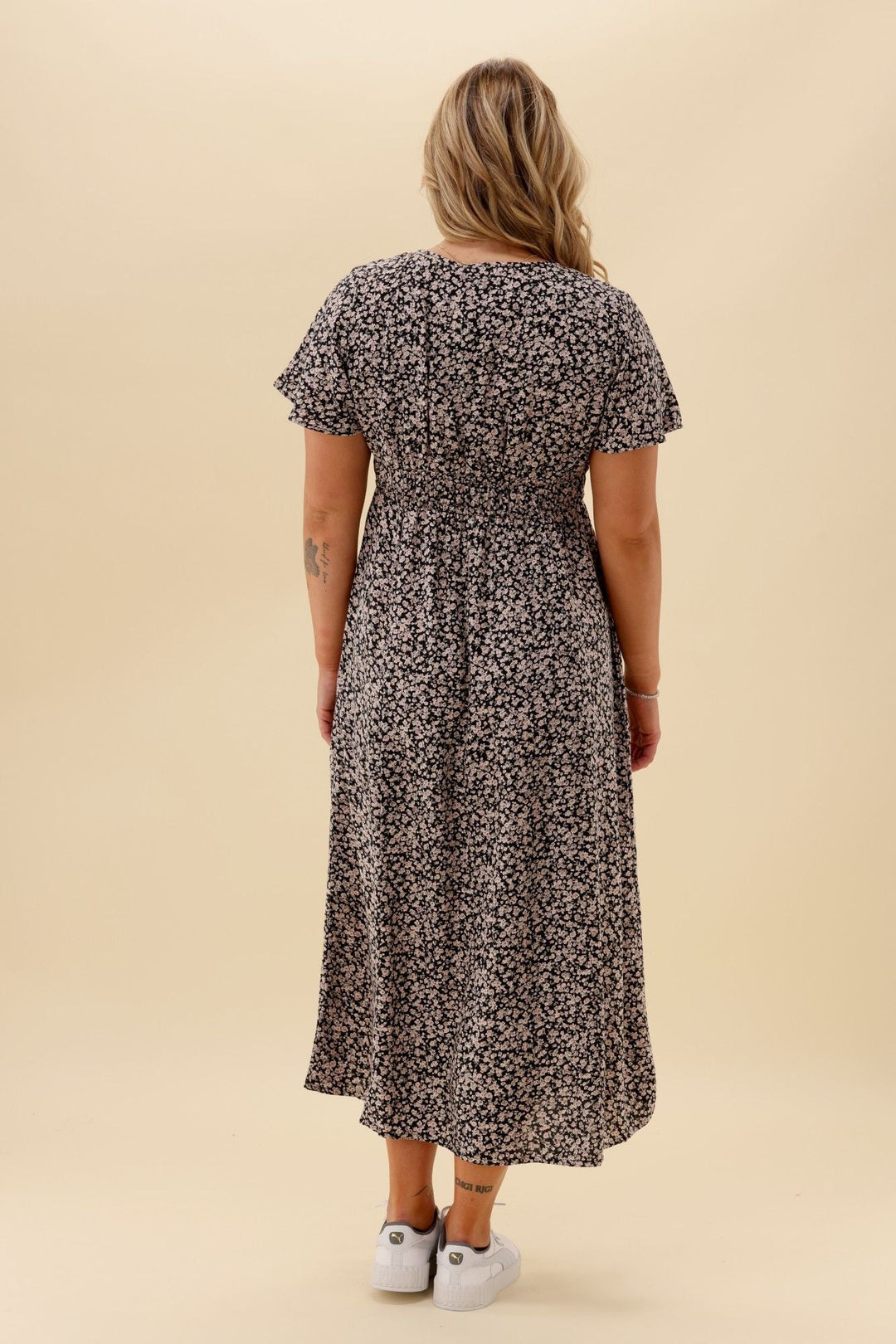 All About Eve Rhea Midi Dress Black