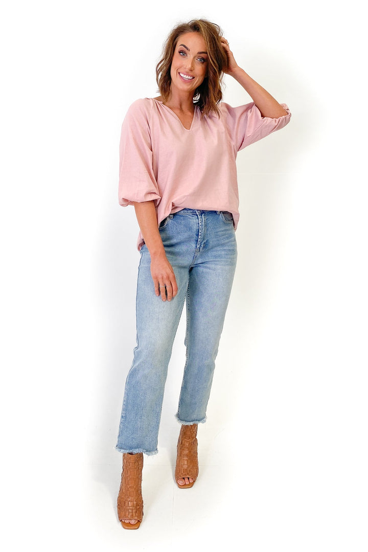 Sass Pippa Top Blush