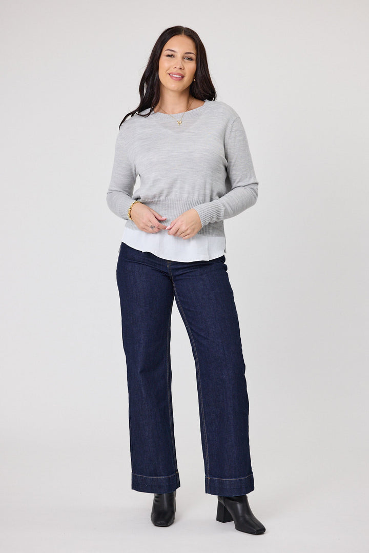 Alpine by Toronto Layering Crew Grey Marl