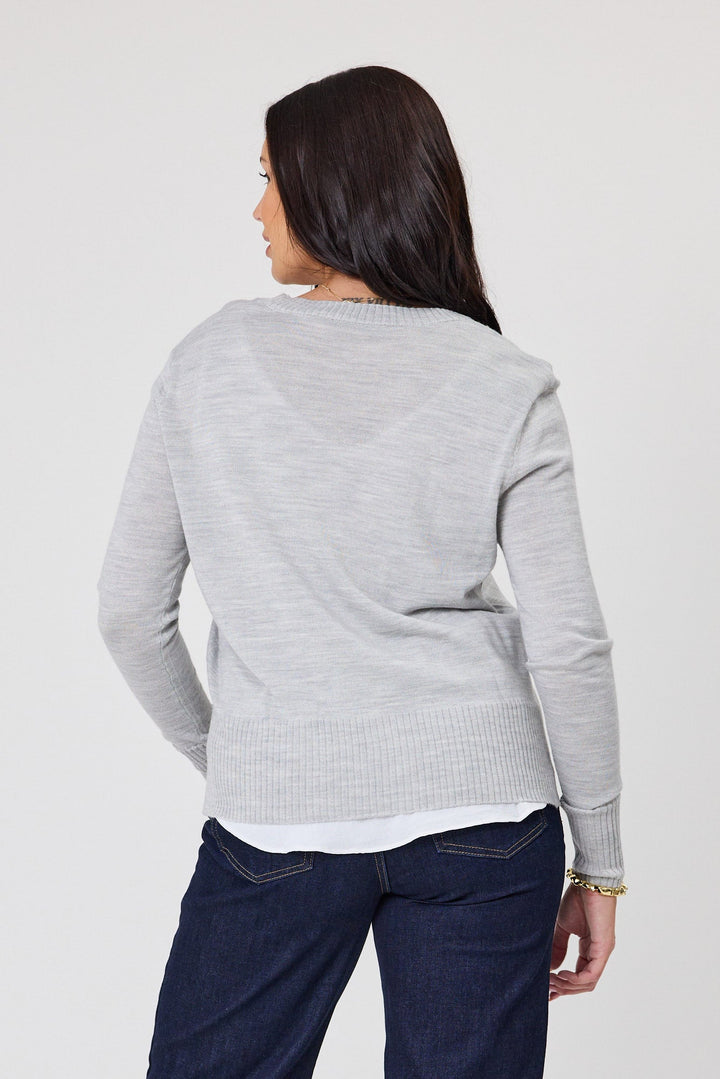Alpine by Toronto Layering Crew Grey Marl