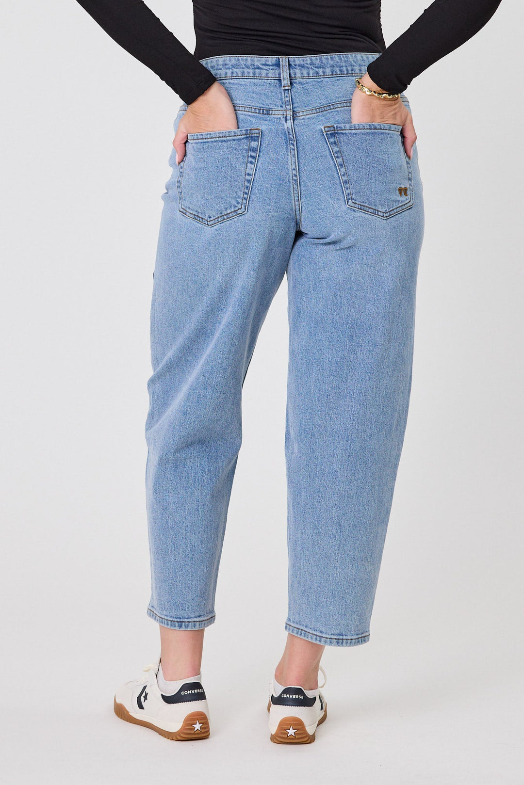 Label MacPherson Barrel Leg Jean Vintage Indigo