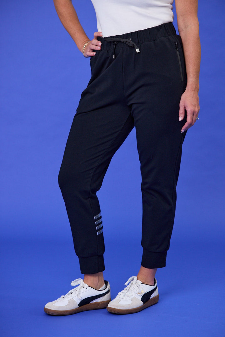 Rebel Club Aura Pant Black Silver