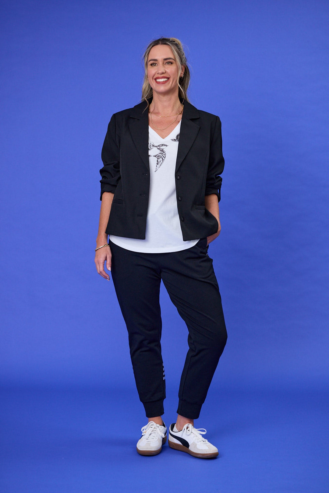 Rebel Club Aura Pant Black Gold