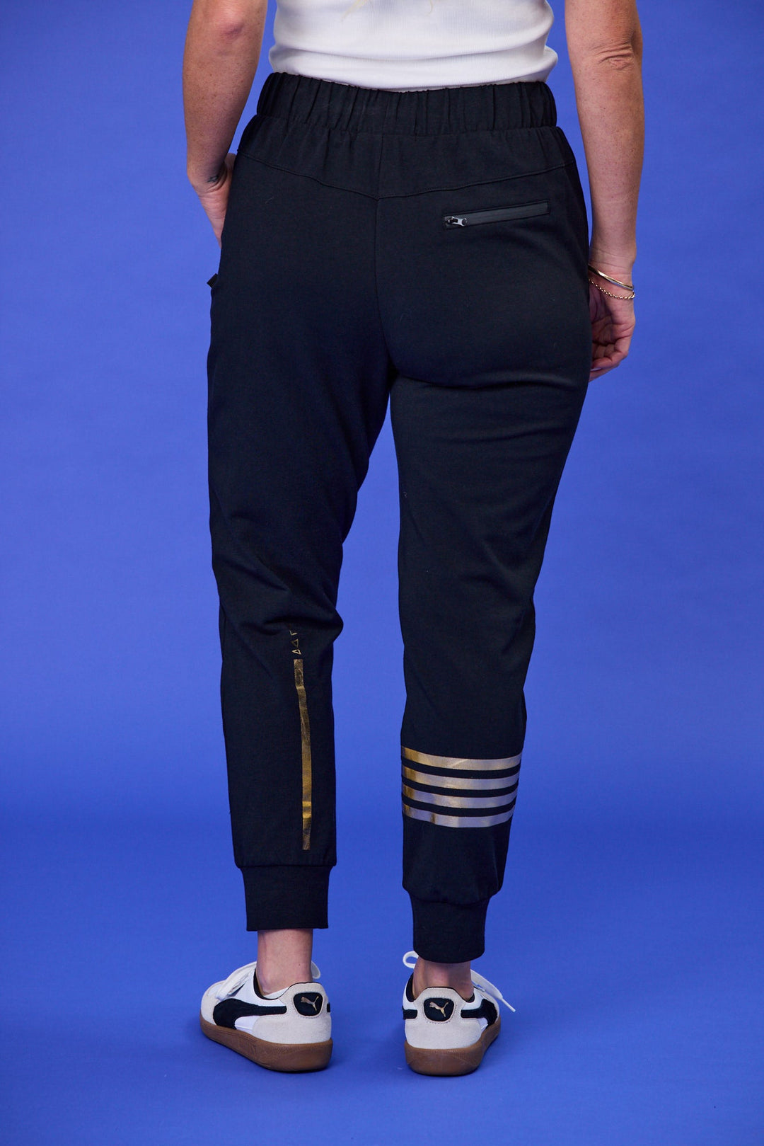 Rebel Club Aura Pant Black Gold