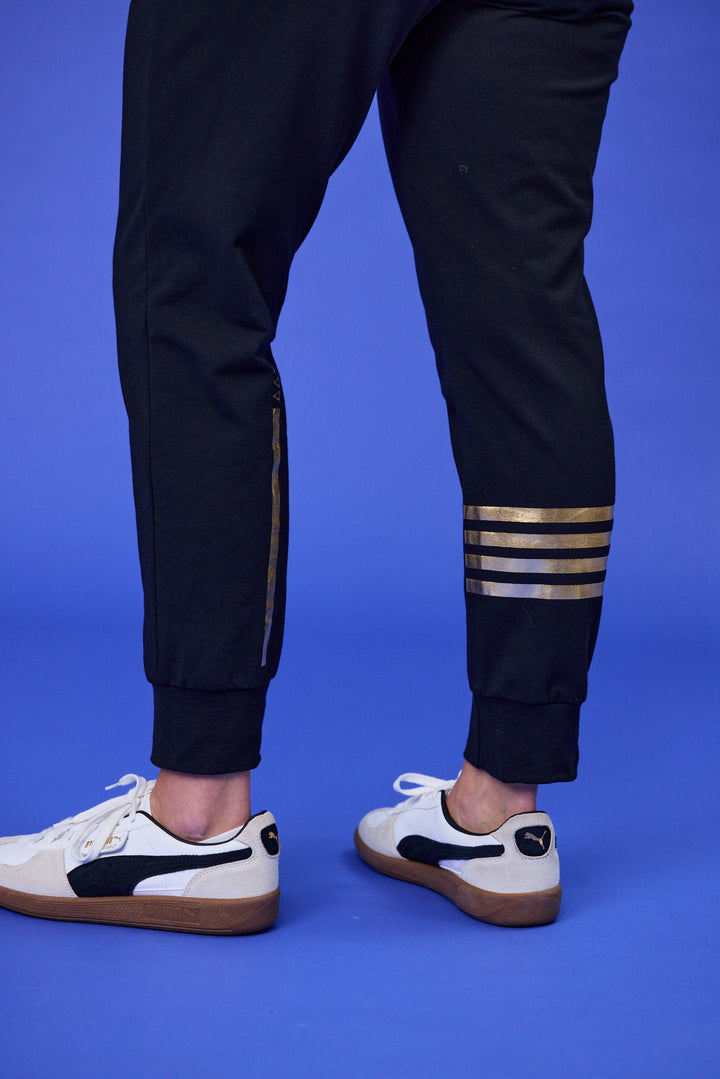 Rebel Club Aura Pant Black Gold