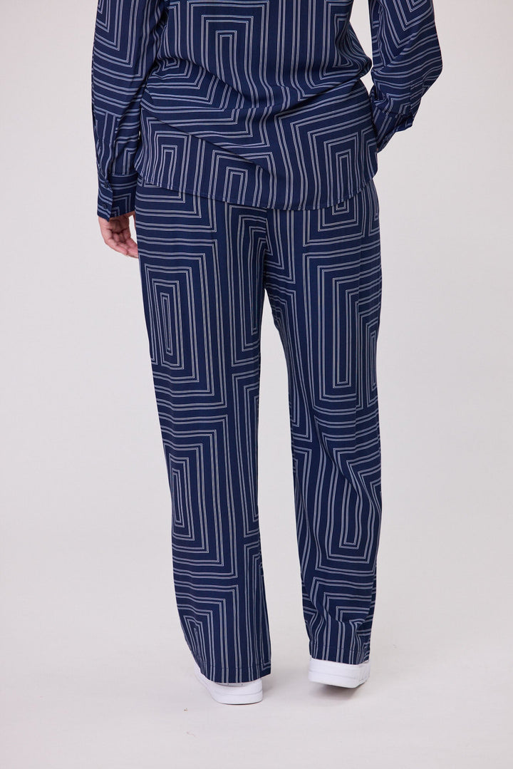 Label Marrellen Geo Print Pant