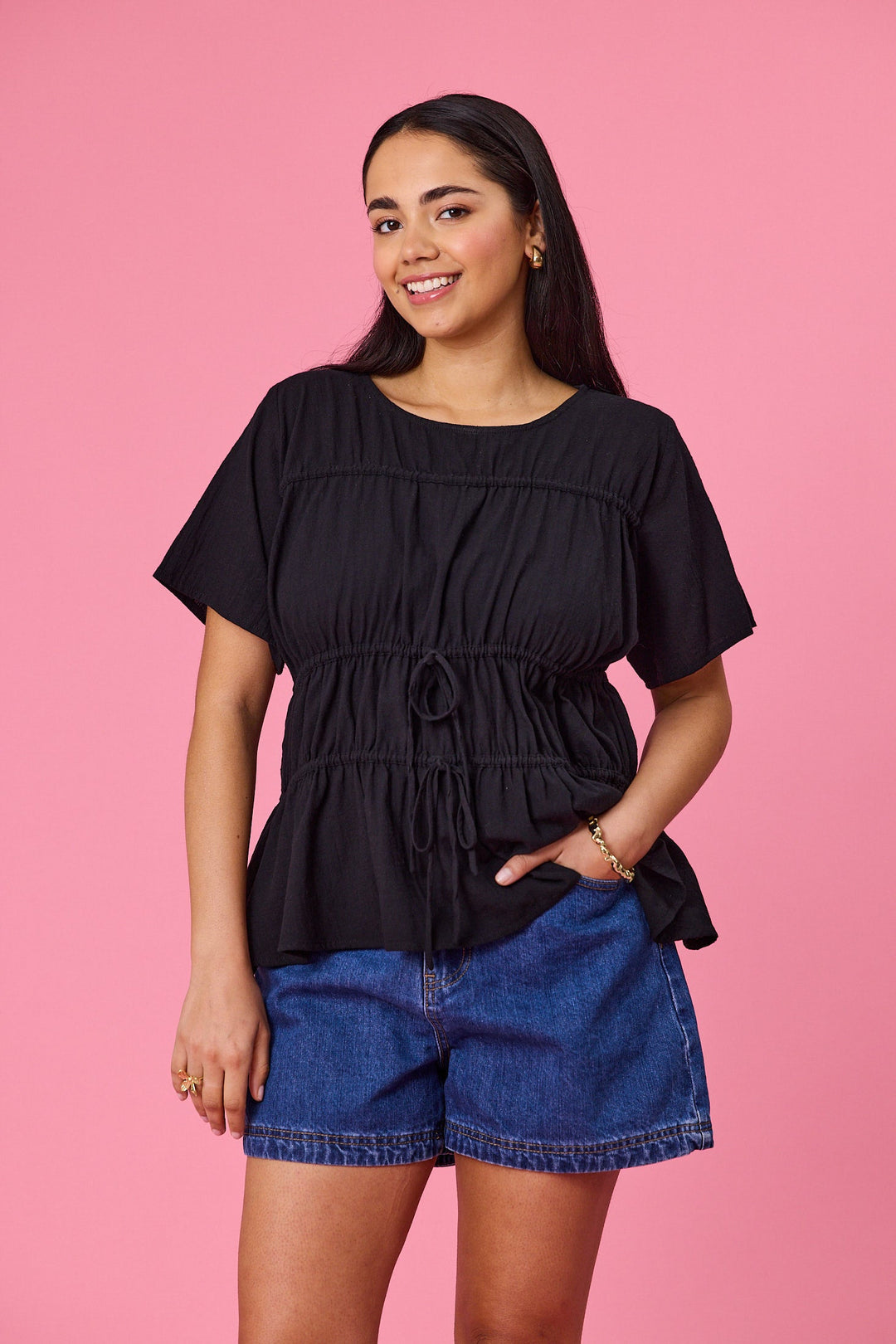 Ayva Lola Top Black