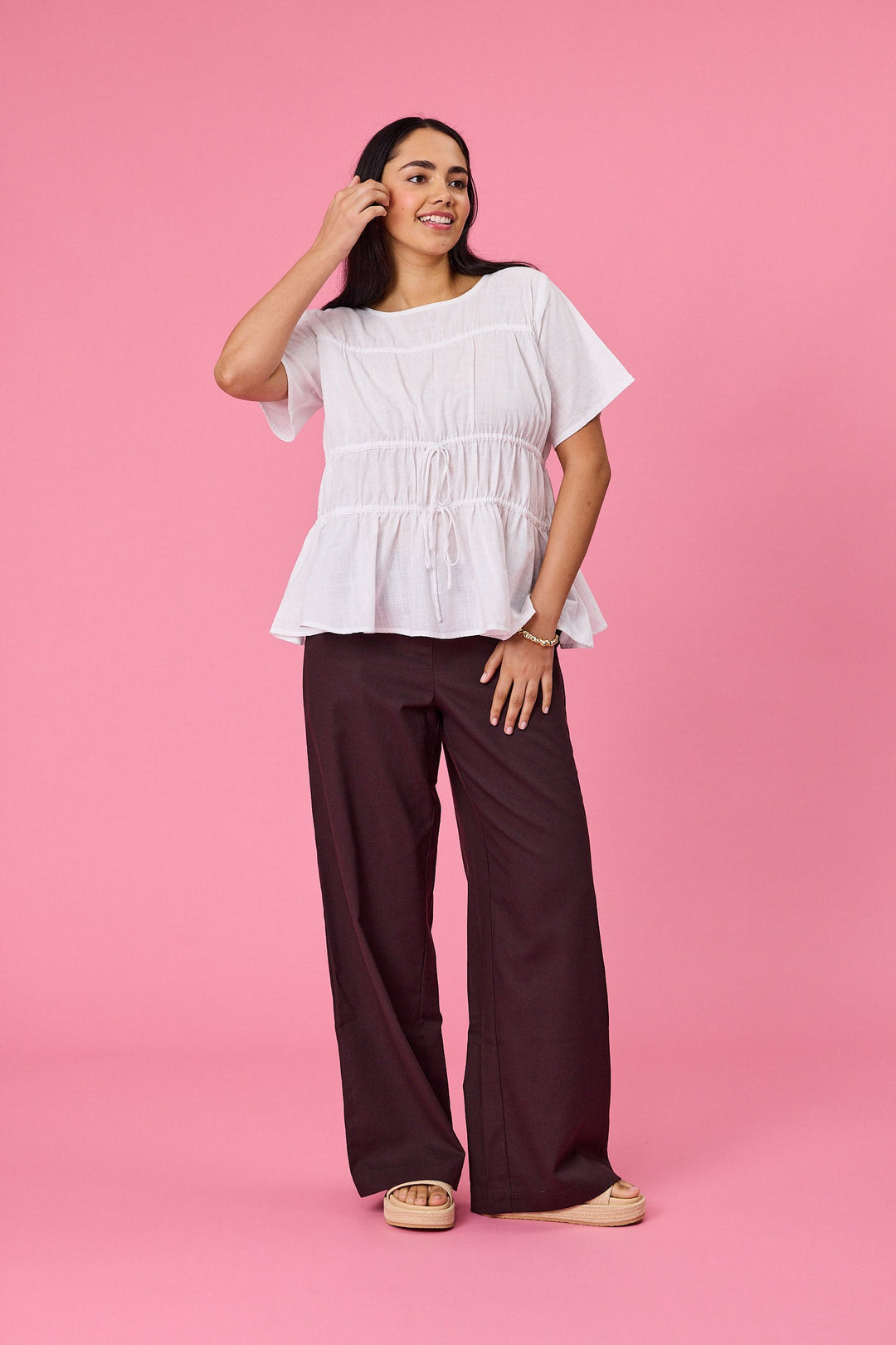 Ayva Lola Top White