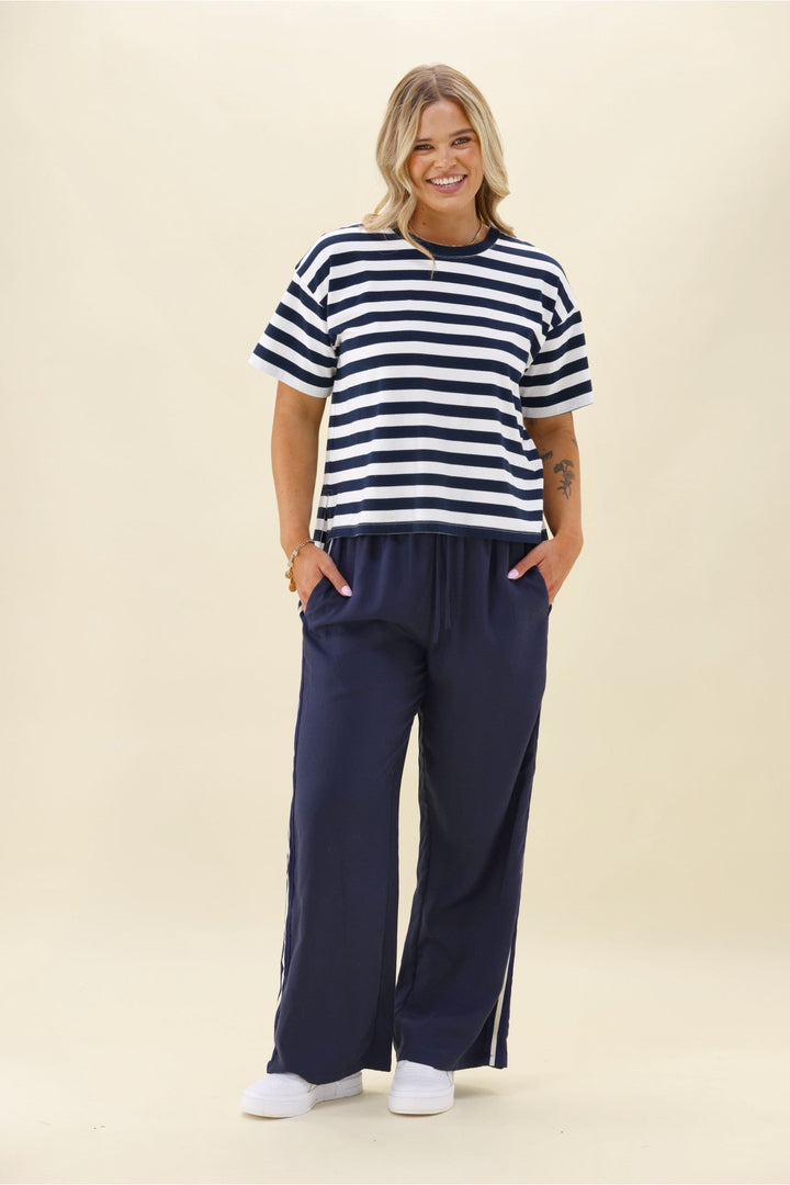 Label Blanca Pant Navy