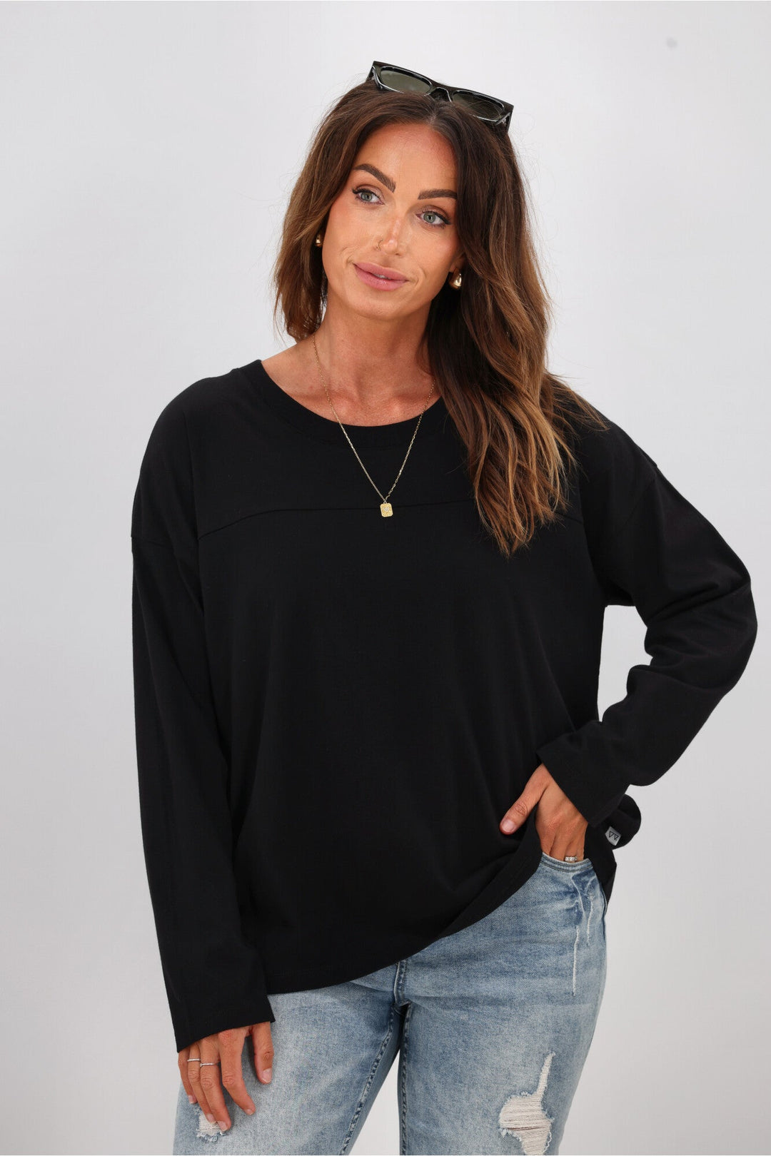 Essentials Long Sleeve Black