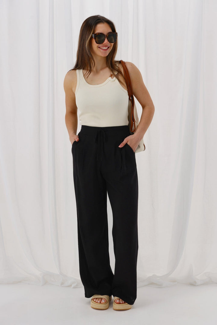 Label Avelina Pants Black