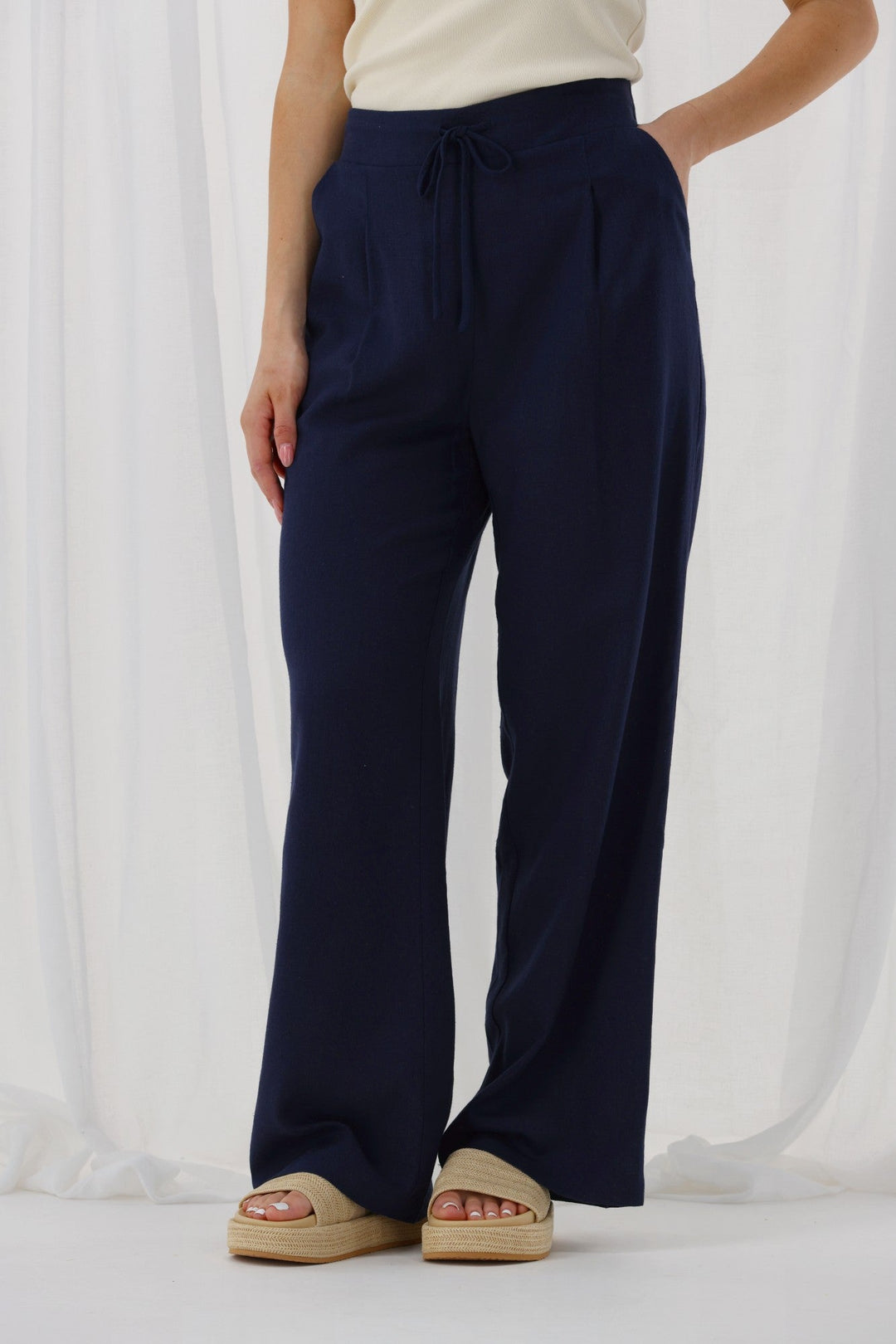 Label Avelina Pants Navy
