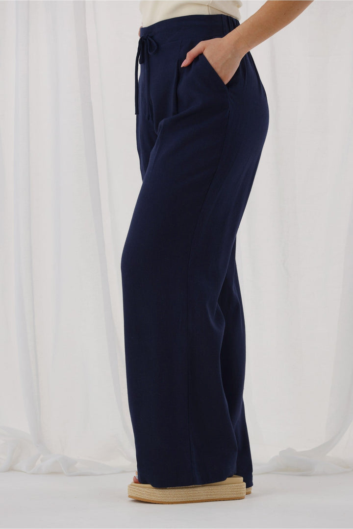 Label Avelina Pants Navy
