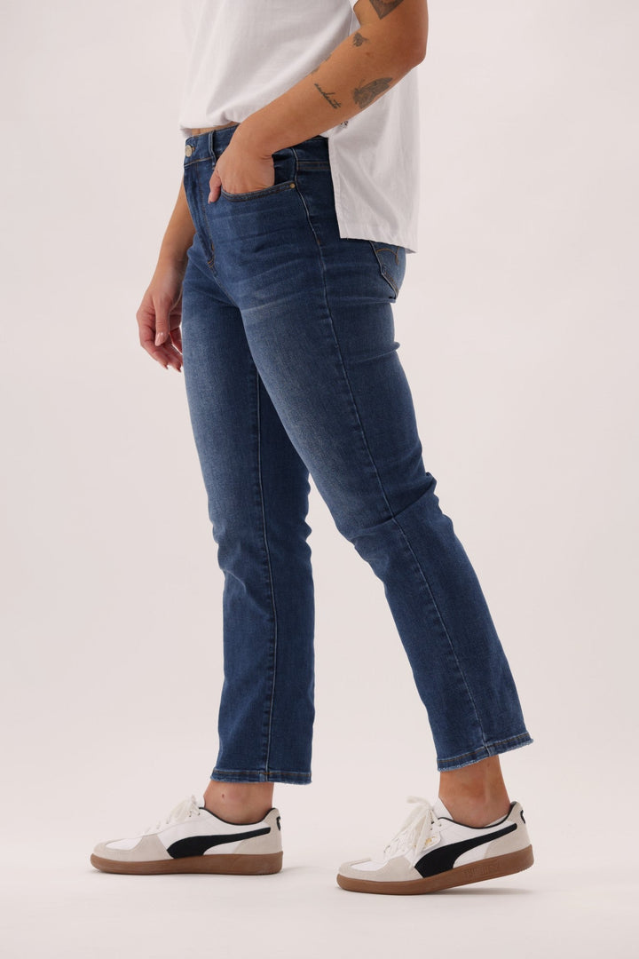 Label Bailey Straight Jean Heritage Indigo
