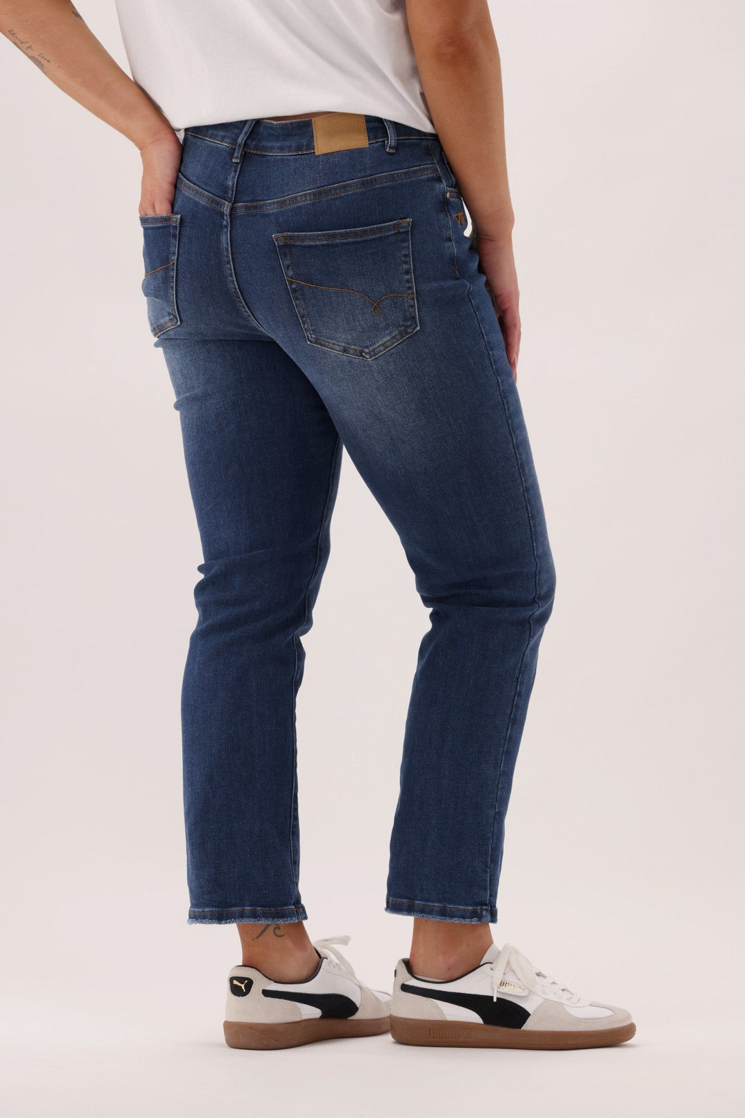 Label Bailey Straight Jean Heritage Indigo