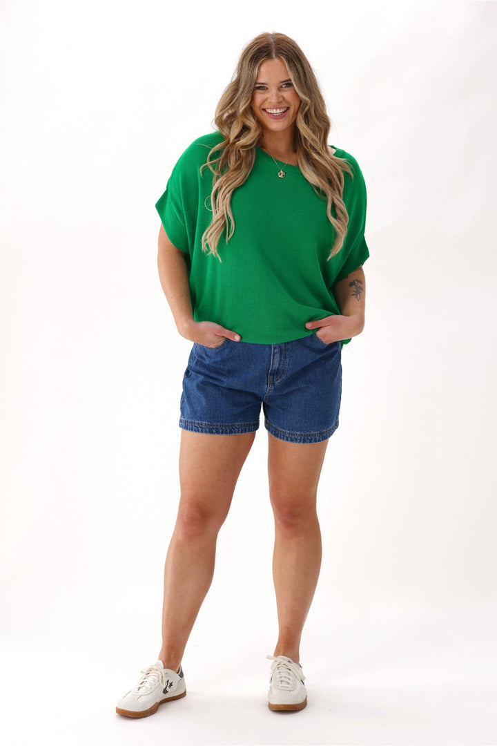 Label Blaise Slouchy Knit Green