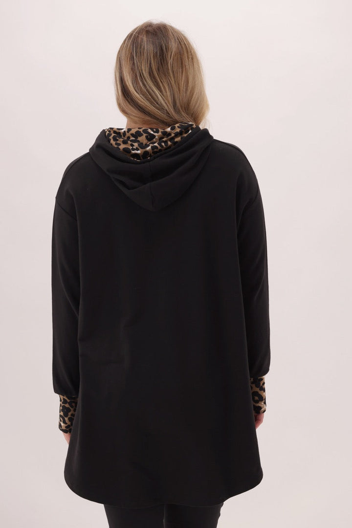 Label Discovery Hoodie Black