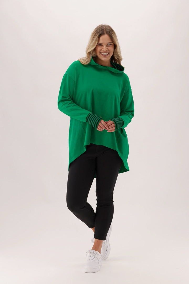 Label Discovery Hoodie Green