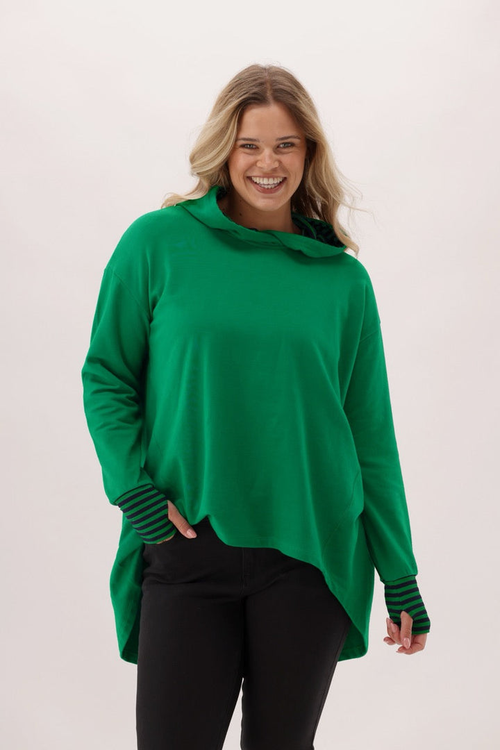 Label Discovery Hoodie Green