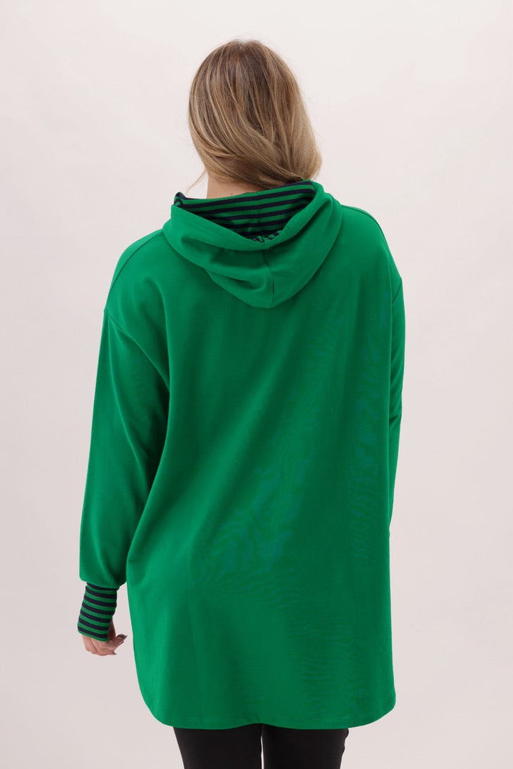 Label Discovery Hoodie Green