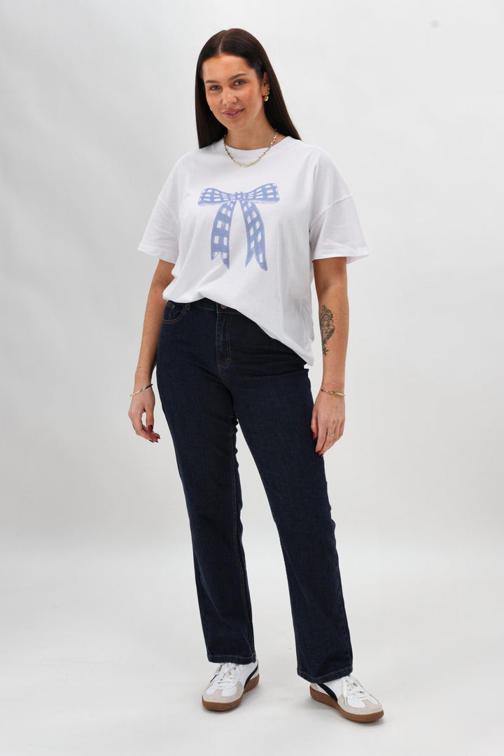 Label Jase Straight Jean Raw Indigo