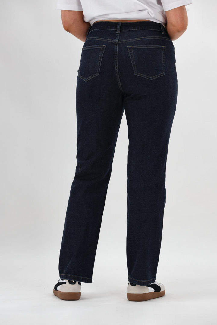 Label Jase Straight Jean Raw Indigo