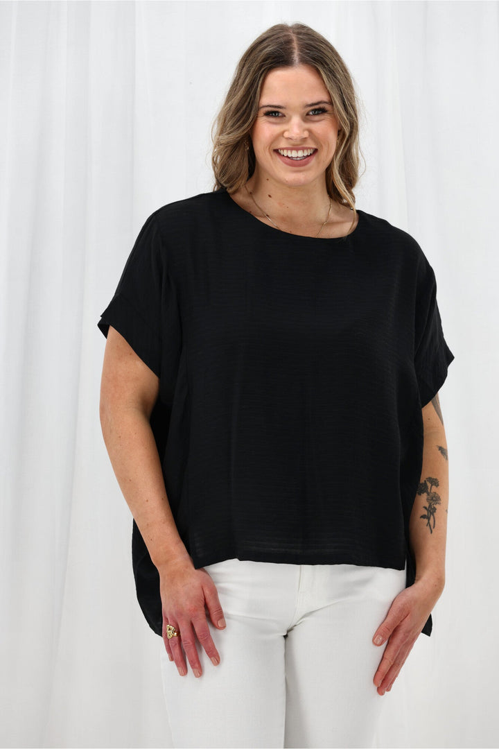 Label Kensington Top Black
