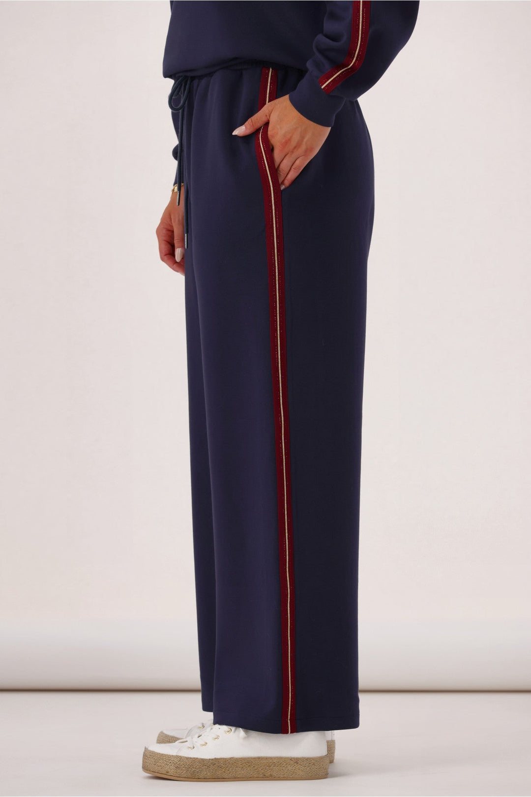 Label Mercedes Track Pant Navy