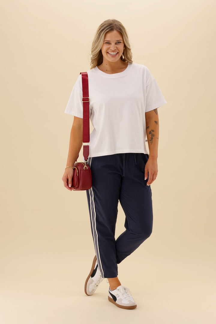 Label Otto Side Stripe Jogger Midnight