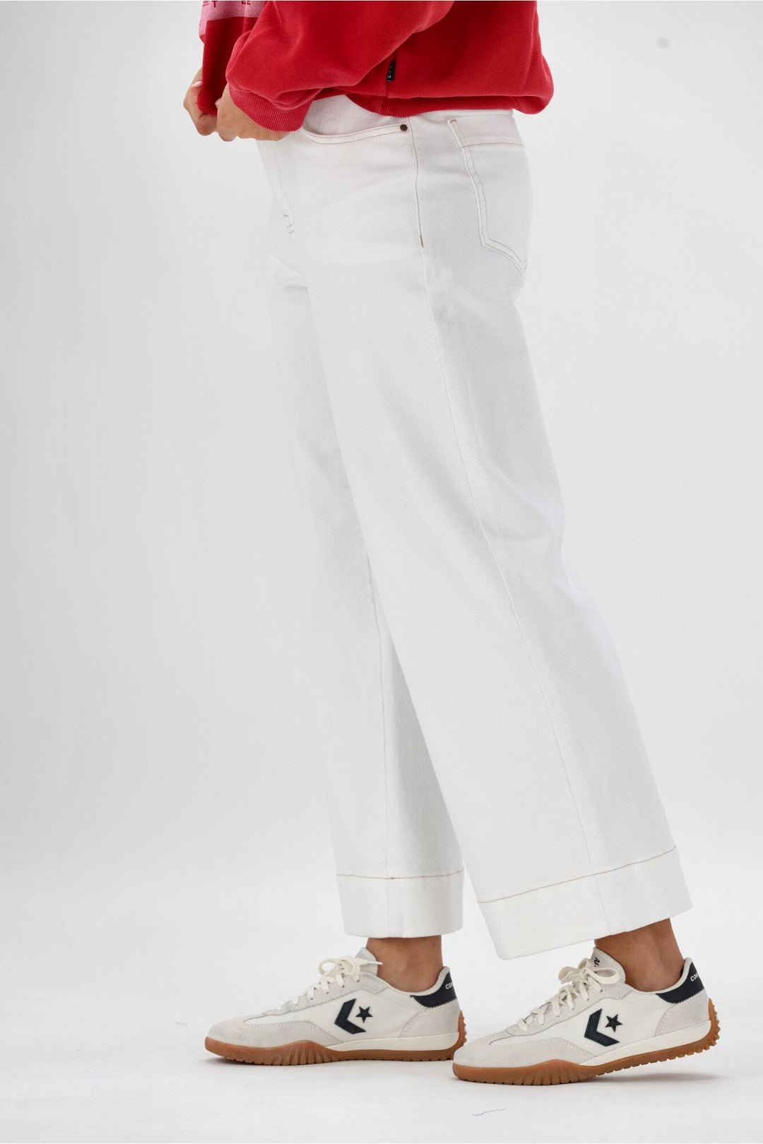 Label Owen Wide Leg Cropped Jean Natural