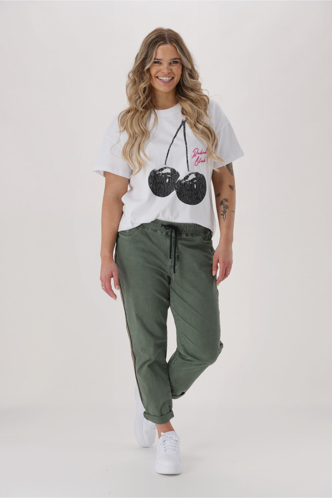 Label Raglan Jogger Khaki