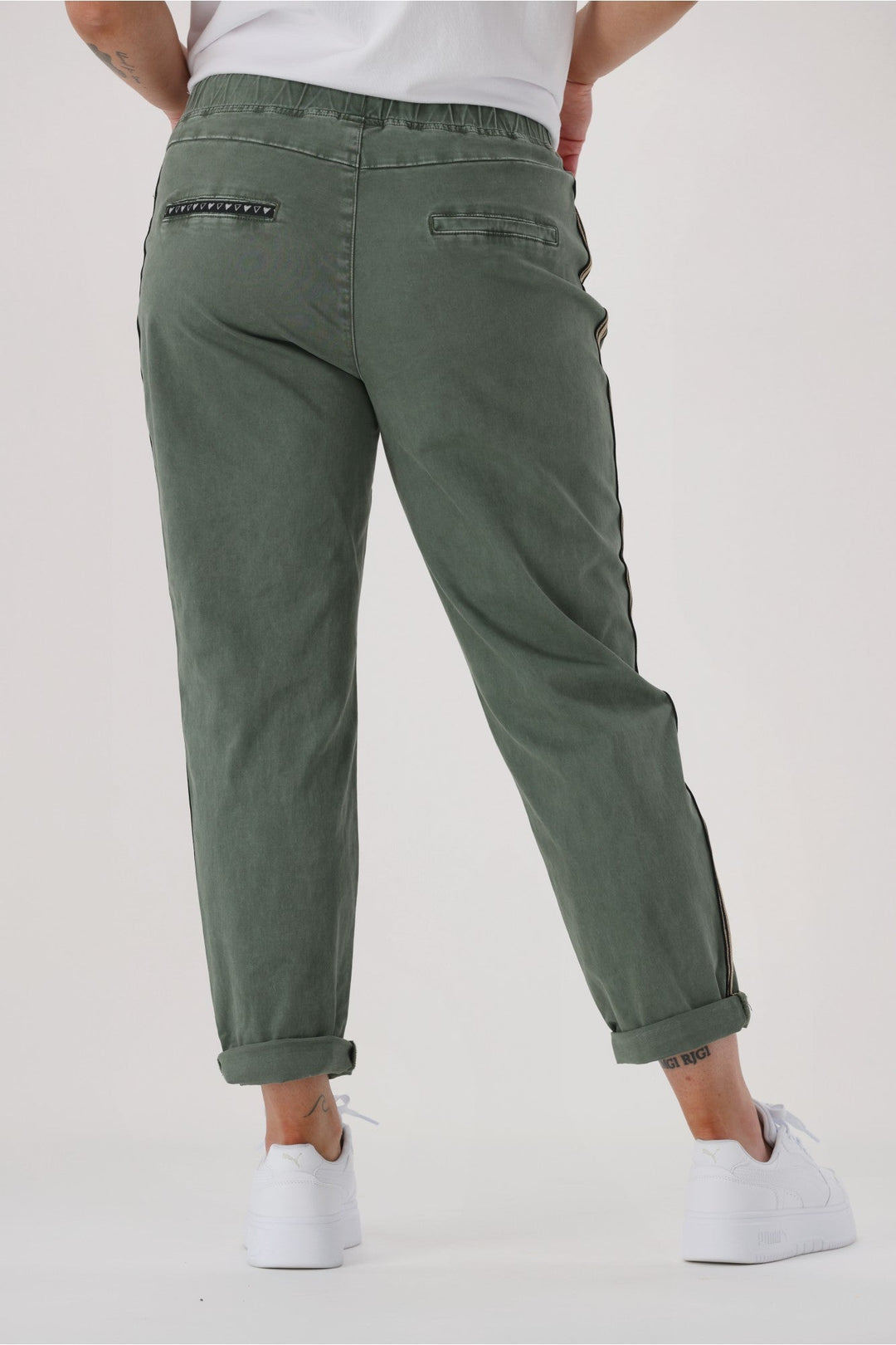Label Raglan Jogger Khaki