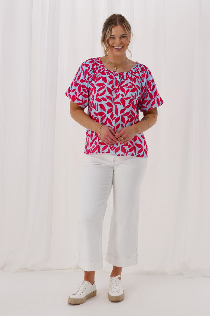 Label Reverie Top Print