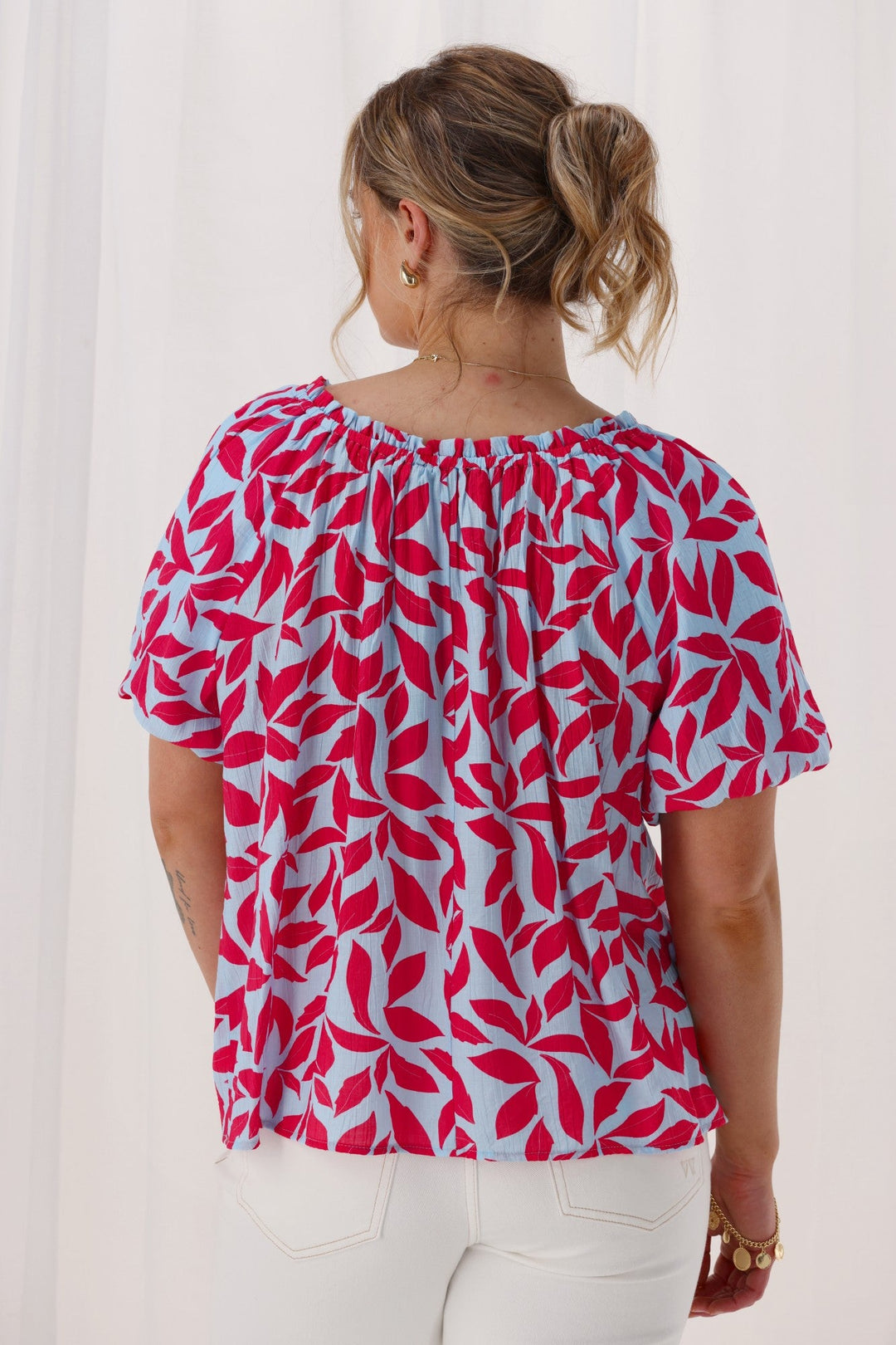 Label Reverie Top Print