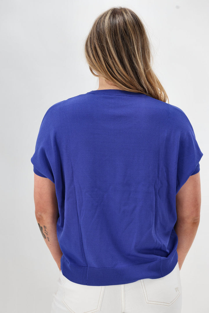 Label Seb Knit Sweater Blue