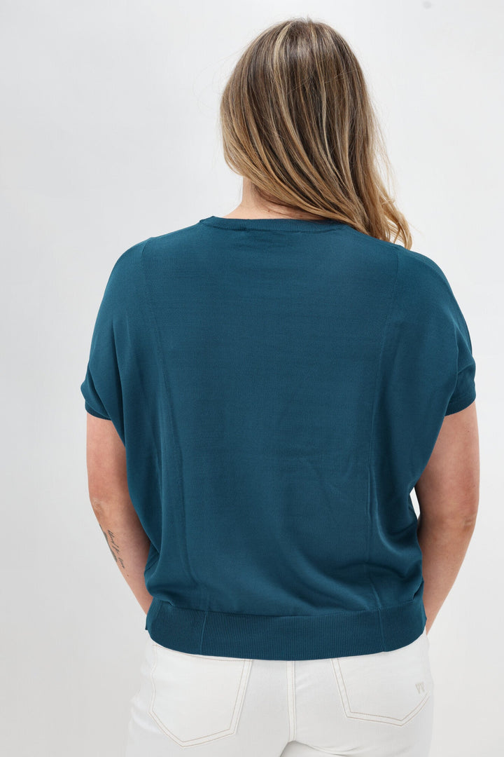 Label Seb Knit Sweater Teal