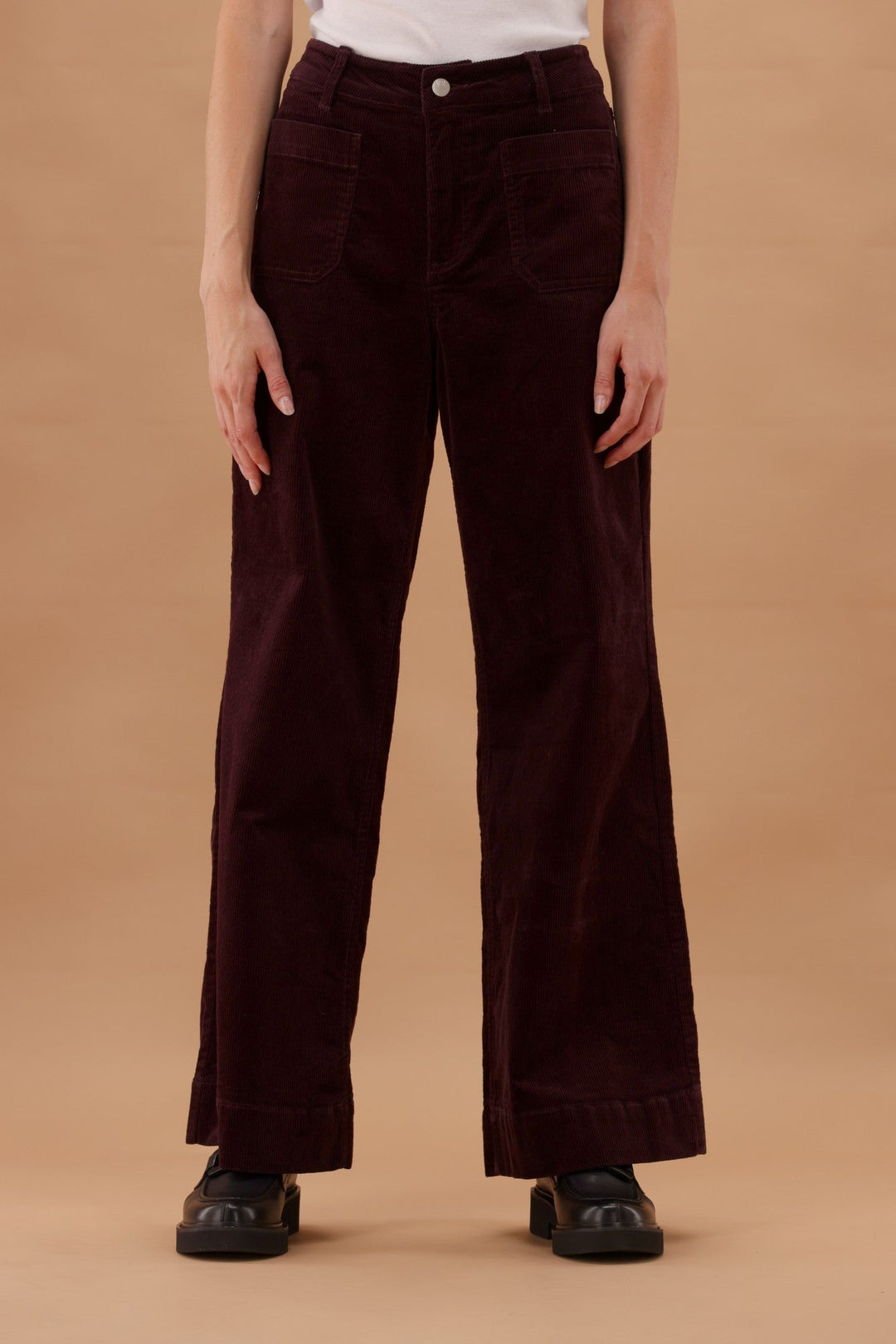 Label Sloan Corduroy Patch Pocket Jean Berry