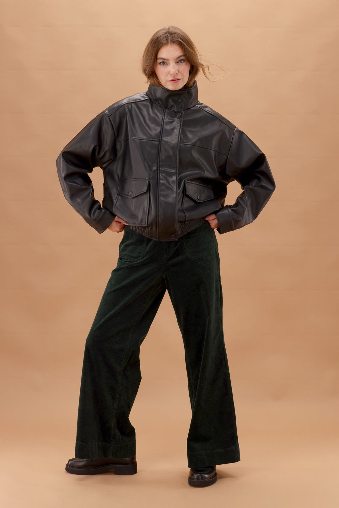 Label Sloan Corduroy Patch Pocket Jean Forest