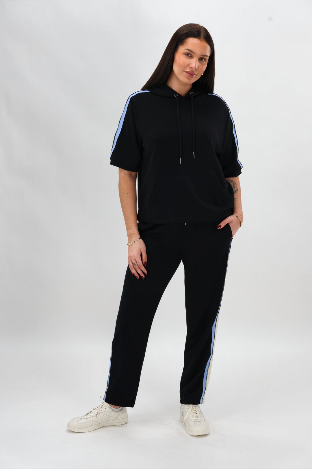Label Sutton Track Pants Black