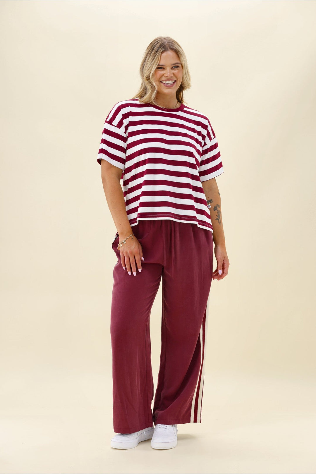 Label Marisol Pant Wine