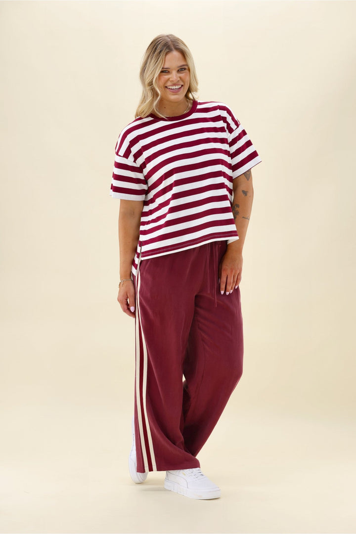 Label Marisol Pant Wine