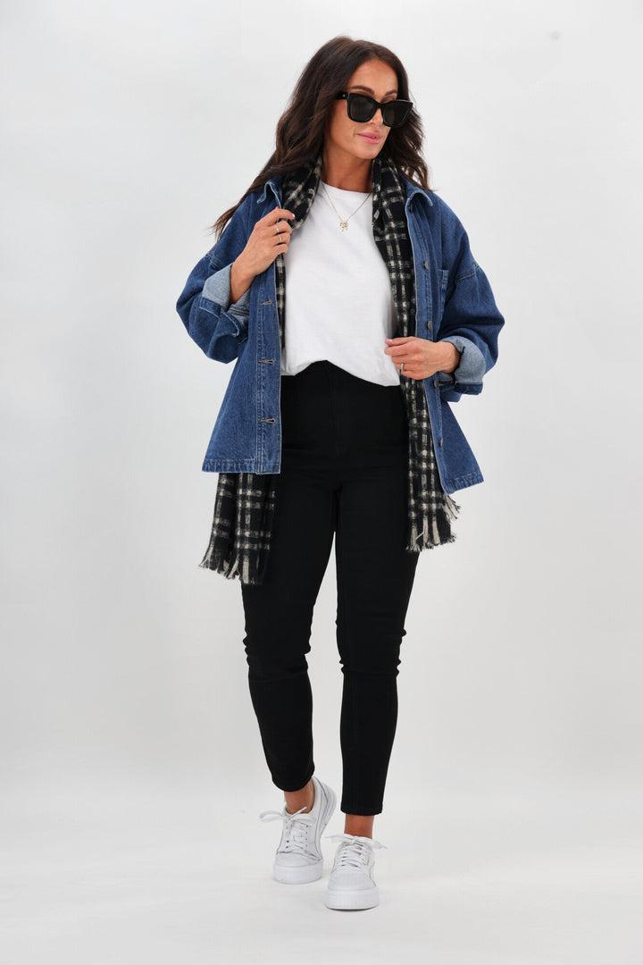 Silent Theory Vice High Skinny Jean Jet Black