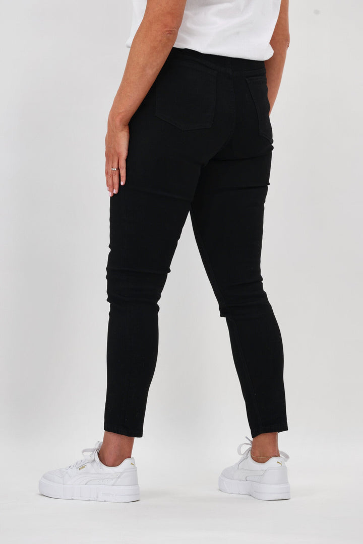 Silent Theory Vice High Skinny Jean Jet Black