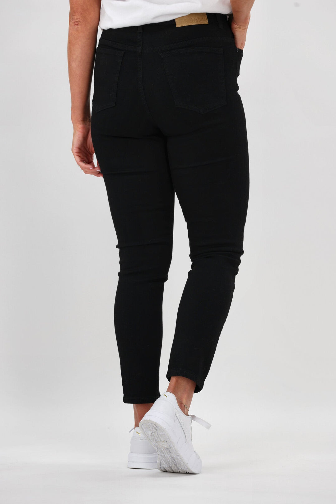 Silent Theory Vice High Skinny Jean Jet Black